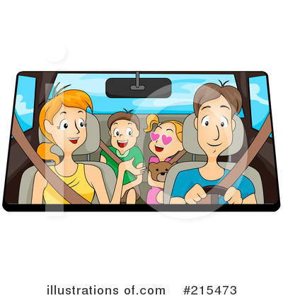 Car Ride Clipart Clipart Illustration By