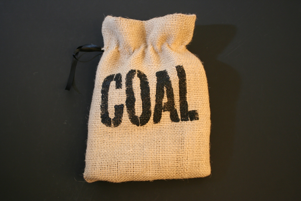 Christmas Coal Christmas Coal Bag