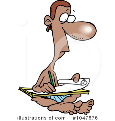 Clip Art Writer And Editor Clipart
