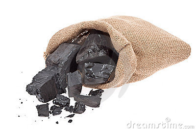 Coal In Sack Royalty Free Stock Photo   Image  18325275