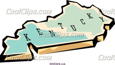 Kentucky Clipart Kentucky State Map Coolclips Worl0564 Jpg
