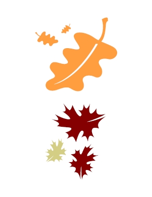 Leaf Blowing Clipart