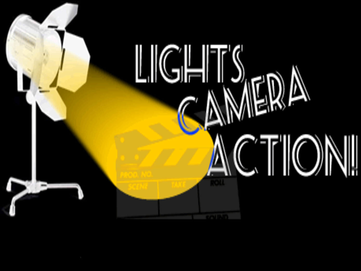 Lights Camera Action Clipart Pictures From Camera Clipart