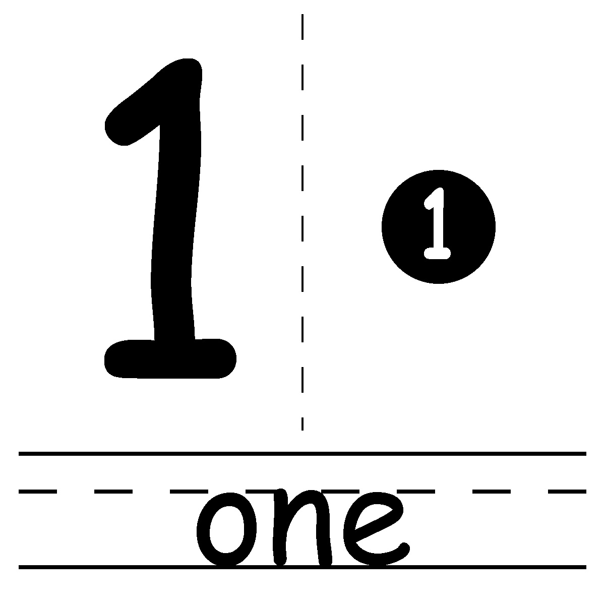 Number One Black And White   Clipart Panda   Free Clipart Images