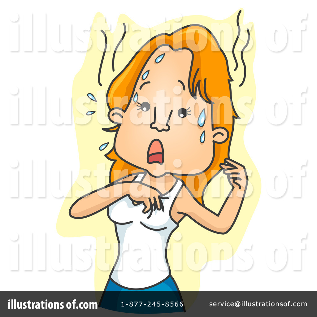 Person Sweating Clip Art