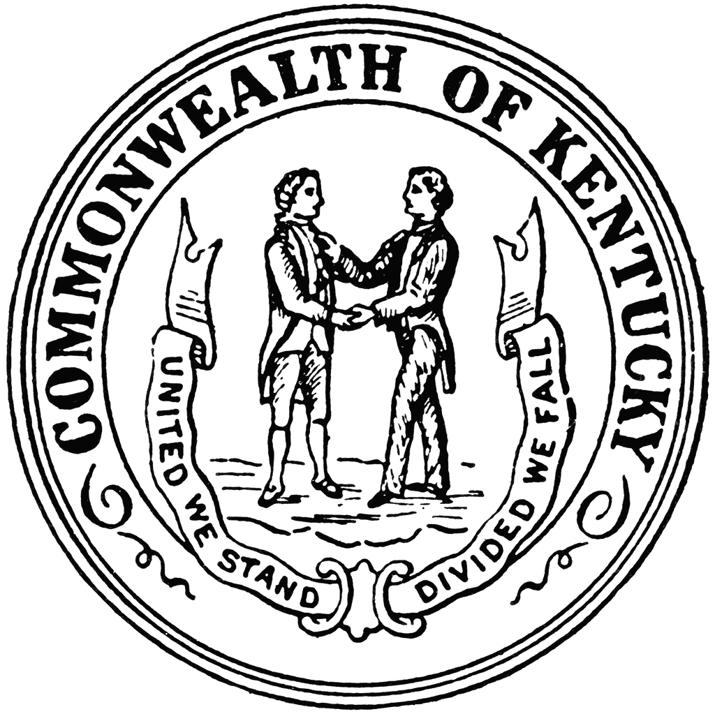 Seal Of Kentucky   Clipart Etc