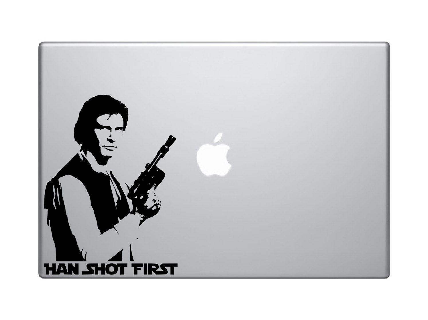 Star Wars Han Solo Han Shot First Decal Sticker By Vinylinfinity