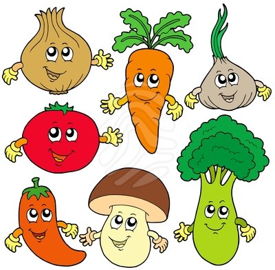 Clipart Collection Cute Cartoon Vegetable Collection Clipart 86323788