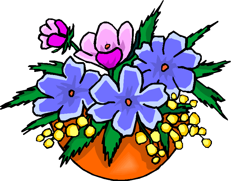 Collection Of Flowers In A Vase Free Clipart   Free Microsoft Clipart