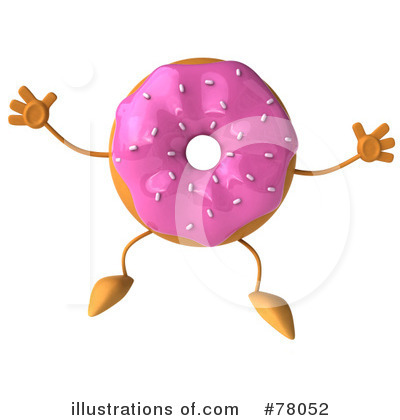Doughnut Clipart  78052 By Julos   Royalty Free  Rf  Stock