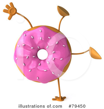 Doughnut Clipart  79450   Illustration By Julos