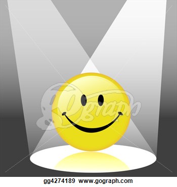 Employee Spotlight Clipart Happy Emoticon Smiley Face In