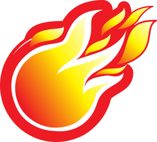 Fireball Clip Art At Clker Com   Vector Clip Art Online Royalty Free    