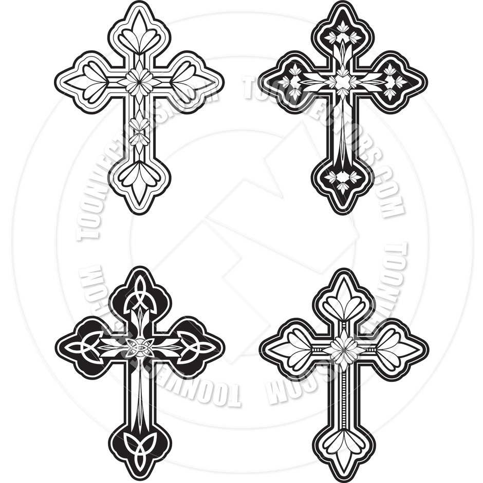 Free Celtic Cross Clip Art Celtic Cross By Cory Thoman Toon Vectors    