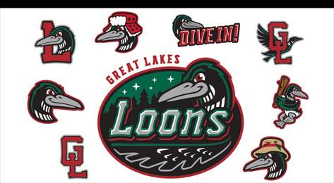 Great Lakes Loons Logos   February 13 2016 Photo On Oursports Central