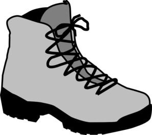 Hiking Boot Clip Art   Art   Download Vector Clip Art Online