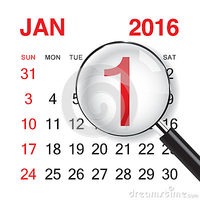 January 2016   Magnifer On White Background 