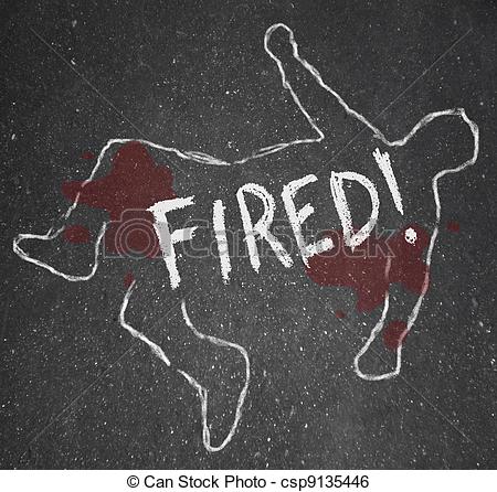 Stock Illustration Of Fired Chalk Outline Of Person Dead On Street Out