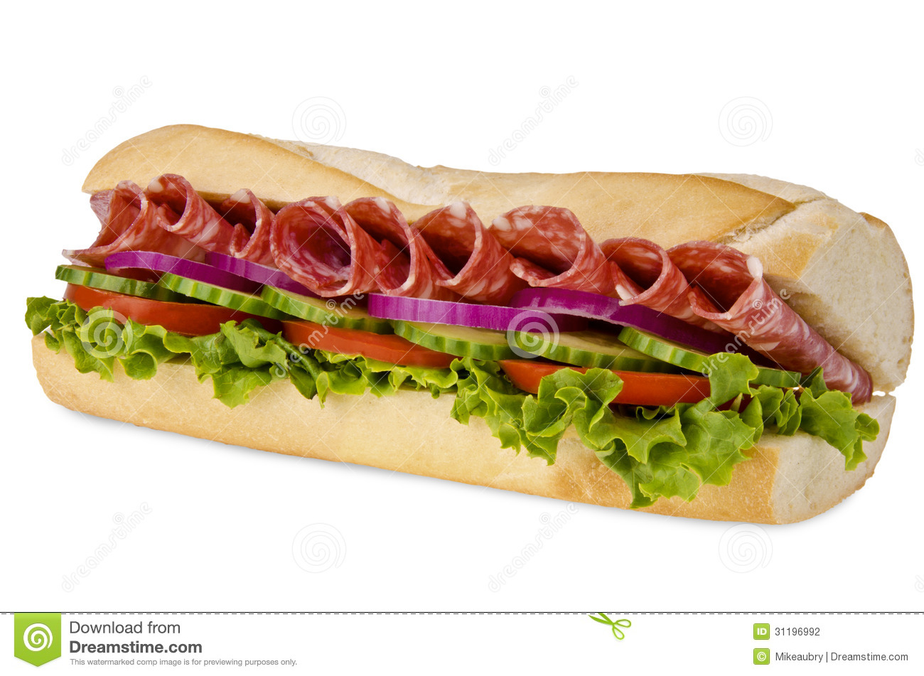 Submarine Sandwich Stock Photography   Image  31196992