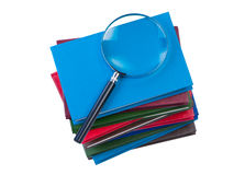 Top View Magnifier 26 Books Stock Photos   Images