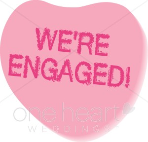 We Re Engaged Clipart   Valentine S Clipart