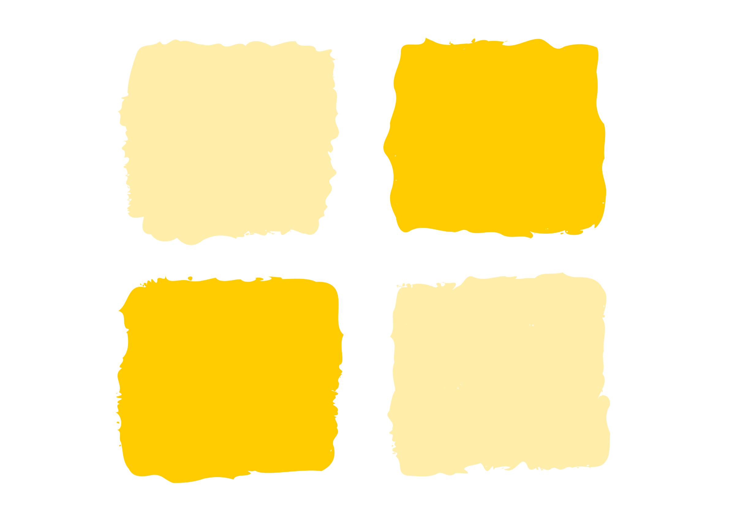 Yellow Squares 1 By Ejmillan