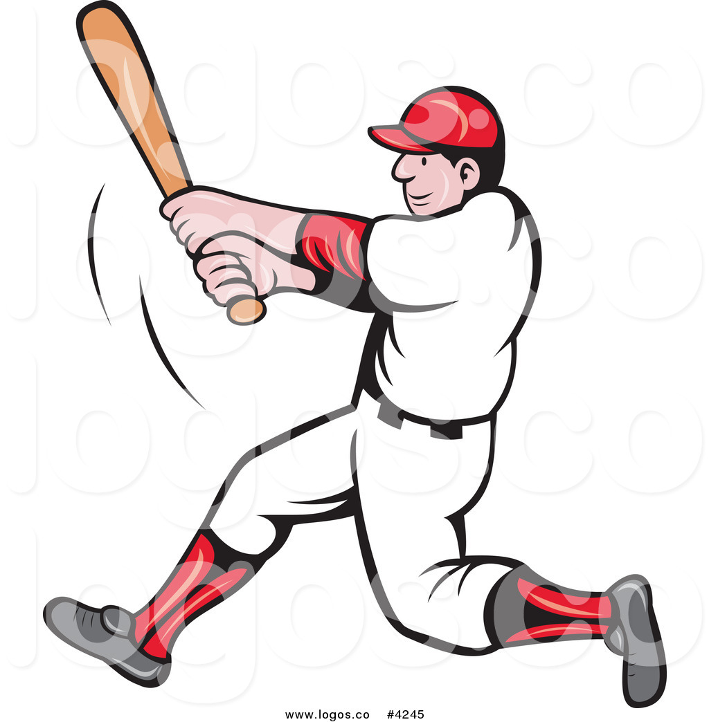 Baseball Player Logo Baseball Player Logo Logo Of A Baseball Player    
