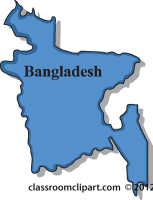 Clipart   Bangladesh Map   Classroom Clipart