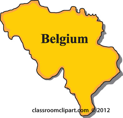 Clipart   Belgium Map 1005 22   Classroom Clipart