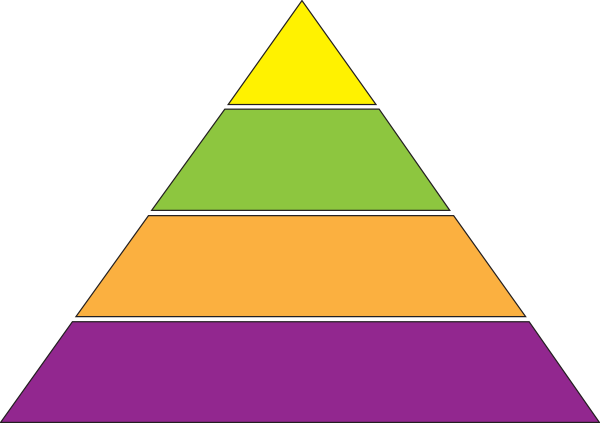 Concept Pyramid Diagram Clip Art At Clker Com   Vector Clip Art Online