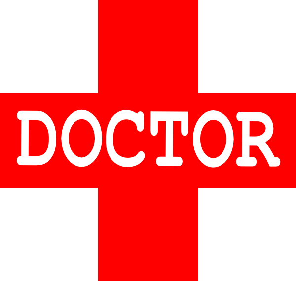 Doctor Logo Red Yellow Clip Art At Clker Com   Vector Clip Art Online