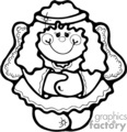 Doll Clipart Black And White   Clipart Panda   Free Clipart Images
