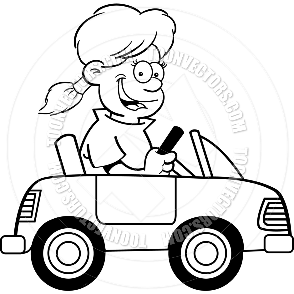 Doll Clipart Black And White Toy Car Clipart Black And White    