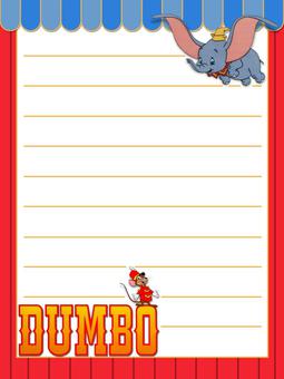 Dumbo   Project Life Disney Journal Card   Scrapbooking