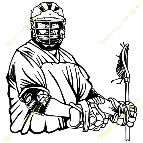 Lacrosse Player Clipart Lacrosse Clip Art