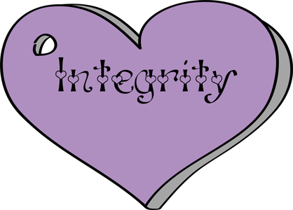 Latter Day Clip Art   Integrity   Young Woman Value   Heart