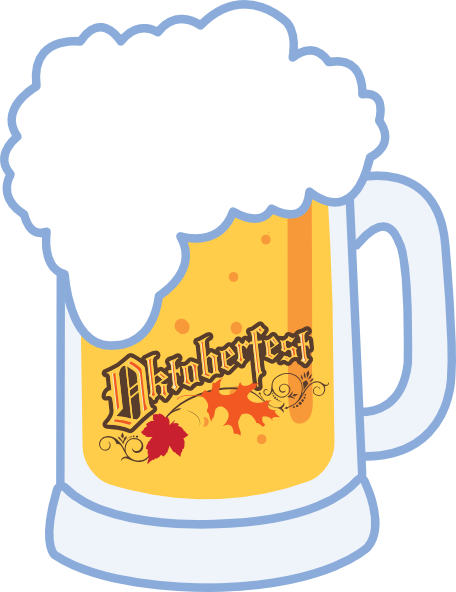 Oktoberfest Beer Mug Clip Art At Clker Com   Vector Clip Art Online    