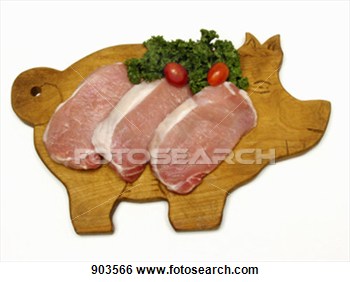 Pig Pork Chop Clip Art