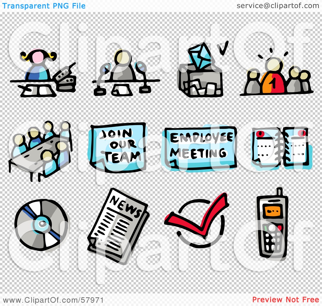 Planning Meeting Clipart