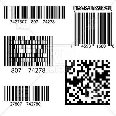 Product Barcode 2d Square Label   Qr Code To Scan With Smart Phone    