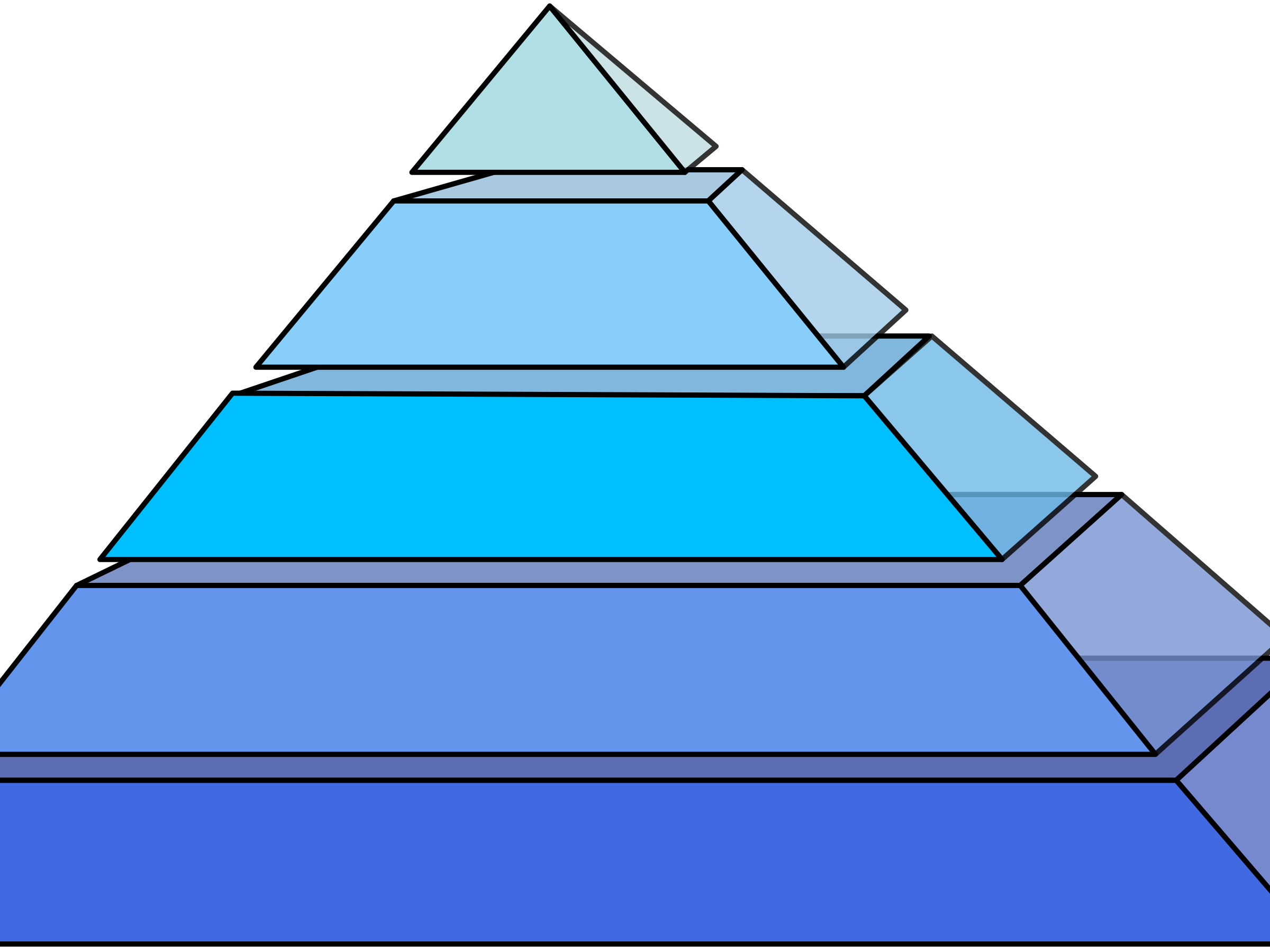 Pyramid Shape Clipart Clipart   Piramide