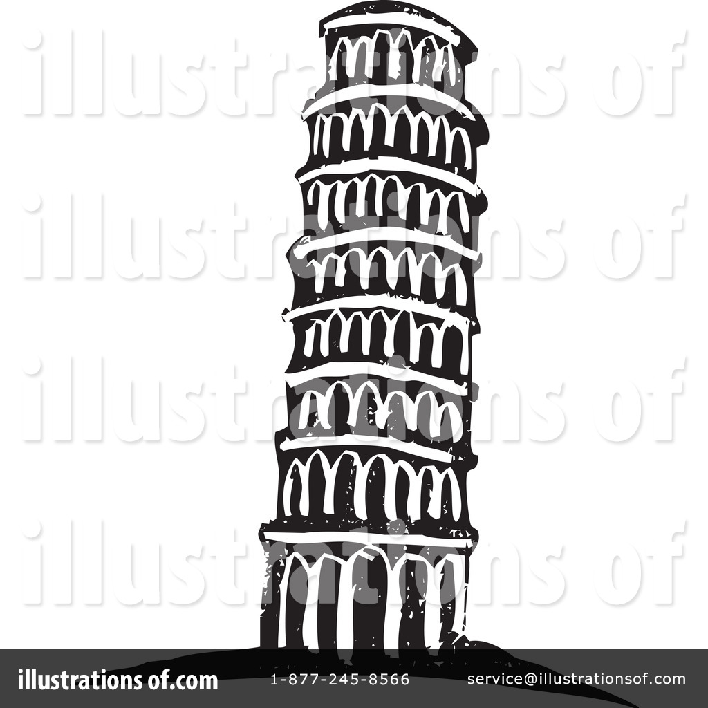 Royalty Free  Rf  Tower Of Pisa Clipart Illustration By Xunantunich