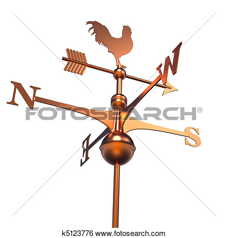Stock Illustration   Weather Vane  Fotosearch   Search Clip Art