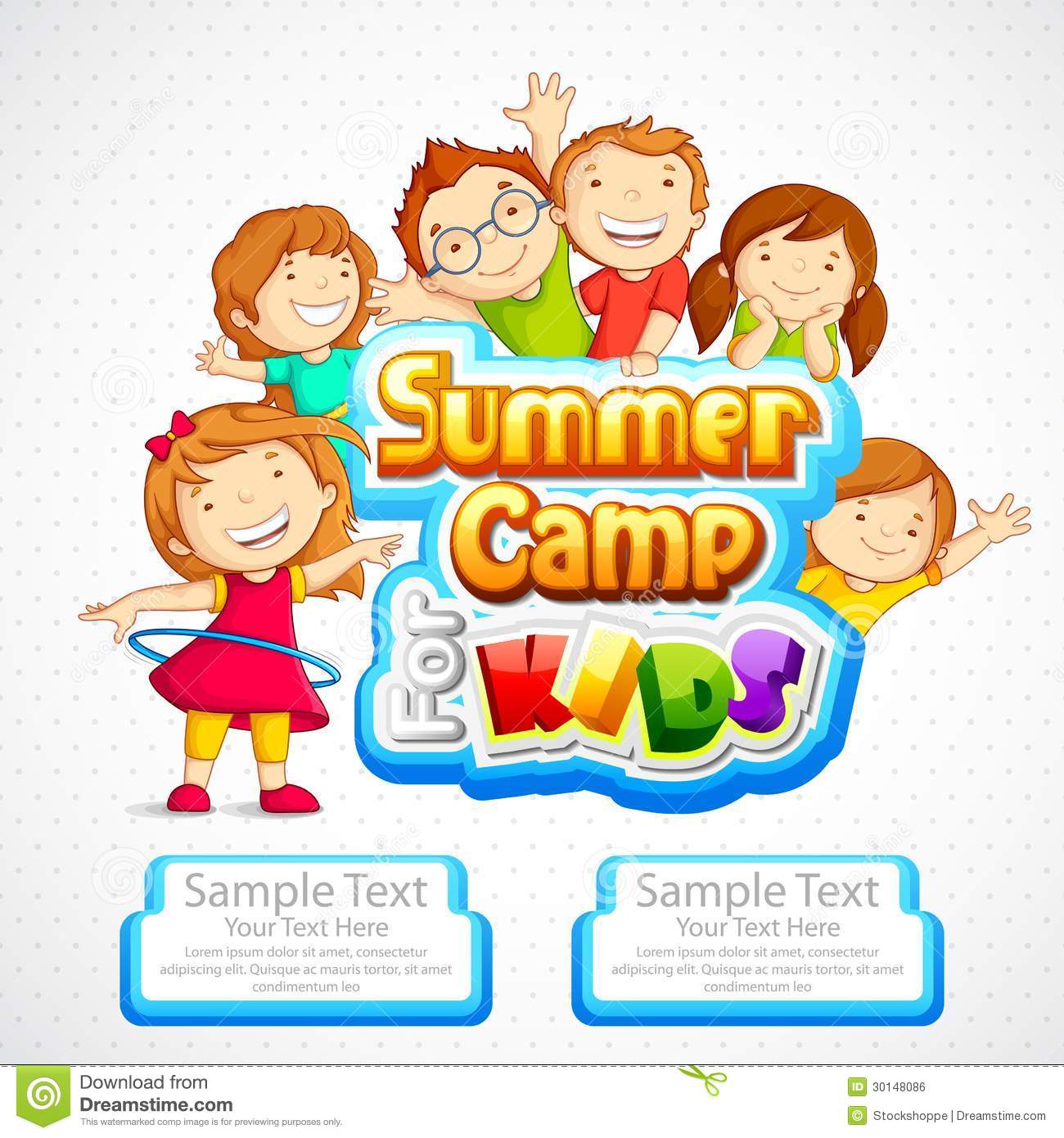 Summer Camp For Kids Royalty Free Stock Image   Image  30148086