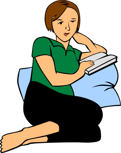 Back   Gallery For   Adult Reading Clip Art