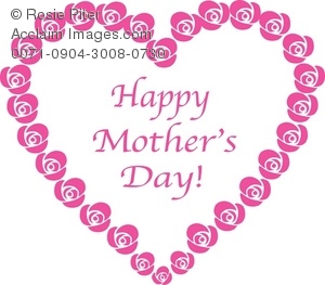 Clipart Illustration Of A Mother S Day Sign