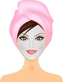 Facial Mask Clipart And Stock Illustrations  306 Facial Mask Vector