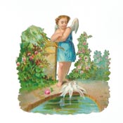 Garden Angel With Doves