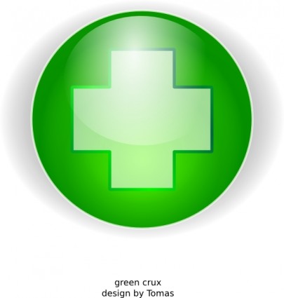 Green Cross Clip Art Free Vector In Open Office Drawing Svg    Svg