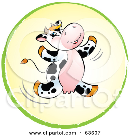 Royalty Free  Rf  Happy Cow Clipart Illustrations Vector Graphics  1